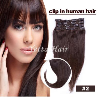 China Smooth Soft Pre Bonded Dip Dye Hair Extensions / Dark Brown Virgin Hair for sale