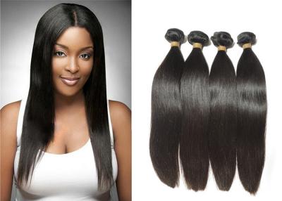 Chine Cheveux de Vierge de Jet Black Indian 8A de beauté avec la ligne propre naturelle de cheveux à vendre