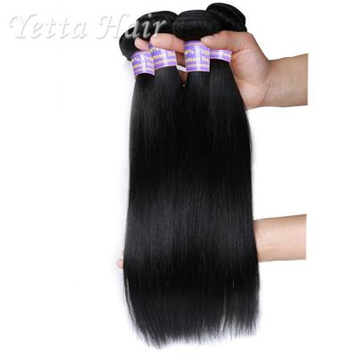 China Natural Black Cambodian Straight Hair Bundles , 20 Inch 11a Hair Extensions for sale