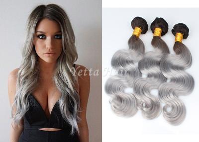 China Body Wave 100% Human Hair Extensions / Ombre Human Hair Weave Extensions for sale