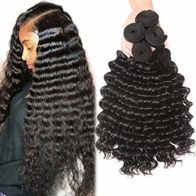 China Deep Curly 100% Cambodian Virgin Human Hair Extensions For Black Ladies for sale