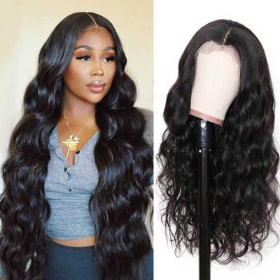 China 250g Body Wave Glueless Full Lace Human Hair Wigs for sale