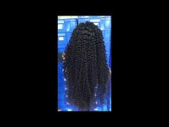 100% Virgin Human Hair lace front wig deep wave