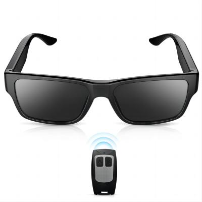 China G2S-32G 1080P Hidden Video Sunglasses With Two Buttons Remote Controller for sale