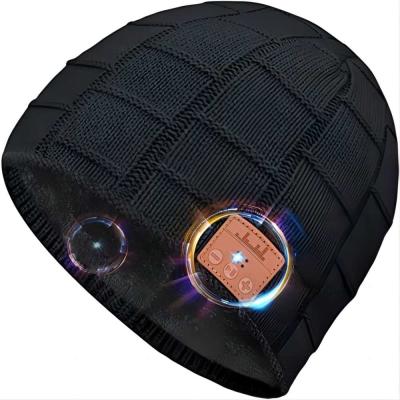 China Enjoy Music Keep Warm Bluetooth Beanie Hat For Driving Climbing Skinng for sale