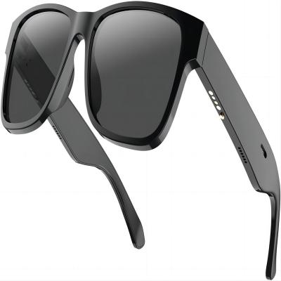 China Men Women Bluetooth Sunglasss With Speakers And Mics Open Ear Music Audio Smart Glasses for sale