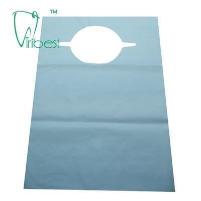 China Waterproof Dental Protective Wear , Disposable Dental Bibs With Hole for sale
