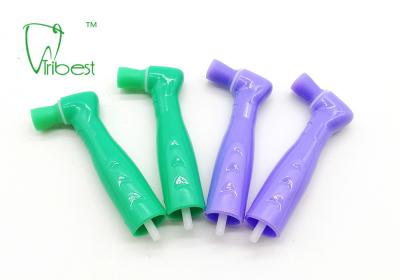 China Latex Free Plastic Dental Prophy Angles 90° 105° for sale