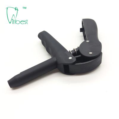 China OEM Black Plastic Dental Composite Dispenser Gun for sale