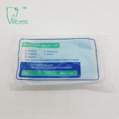 China 5 In 1 Disposable Dental Examination Kit For Doctors for sale