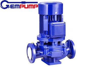 China ISG Series 10-140m Head Vertical Inline Pump Vertical End Suction Pump ISO9001 for sale