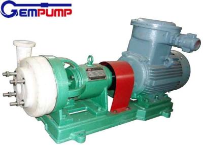Chine Pompe centrifuge résistante chimique AC220V AC380V d'alliage de Fluoroplastic à vendre