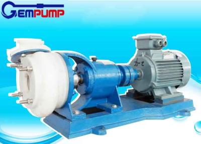China PTFE Lined Chemical Centrifugal Pump 75KW 0.8MPa Acid Resistant Pump for sale
