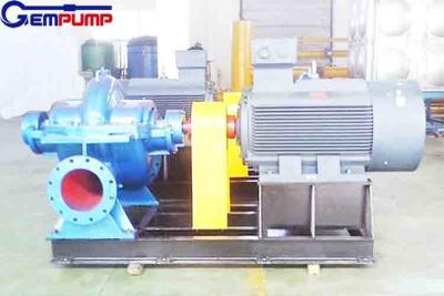 Chine pompe centrifuge 750gpm du cas 180m3/H fendu industriel avec le moteur de moteur à vendre
