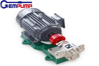 China KCB18.3 Stainless Steel Gear Pumps 1.5KW Self Priming Oil Transfer Pump for sale