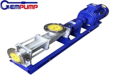 China Food Grade SS304 Single Screw Pump 100T/H For Honey Mayonnaise Grease for sale