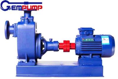 China Cast Iron 0.75KW Self Priming Water Pump 2900RPM Self Priming Sewage Pump for sale