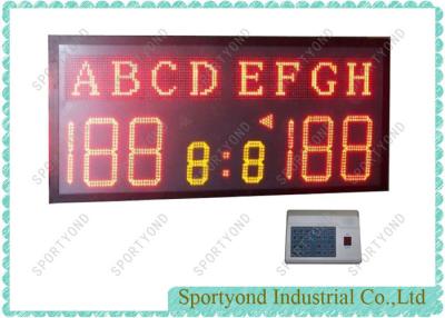China Wireless College Volleyball / Table Tennis Electronic Scoreboard Sports With Team Name for sale