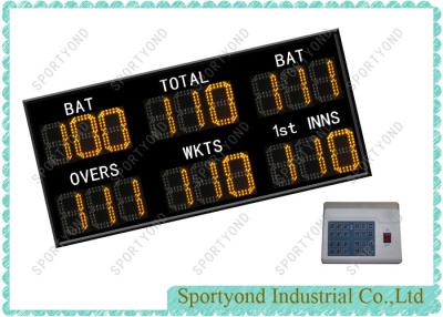 China Super Bright Remote Led Digital Electronic Scoreboard Cricket Scoring Board for sale