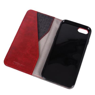 China Finest PU leather materials wallet mobile phone case for iPhone 6 with soft TPU cover for sale