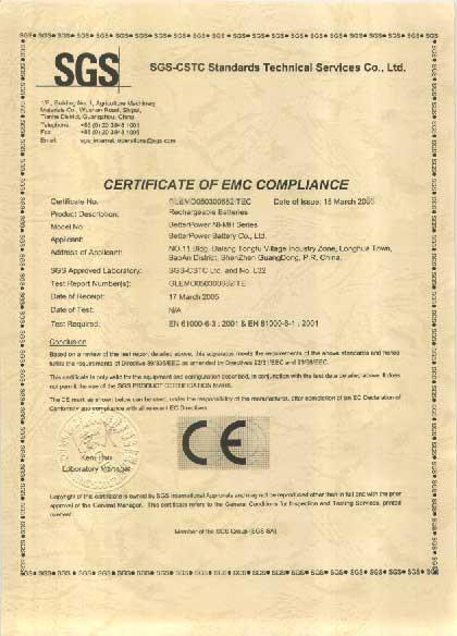 CE Certification - Wuxi FSK Transmission Bearing Co., Ltd