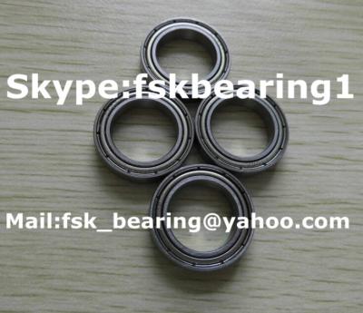 China Steel Cage 6803ZZ Thin Wall Ball Bearing for Motor Vehicle Gearing Part for sale