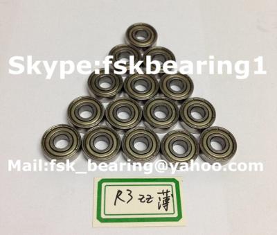 Chine Taille profonde miniature de pouce roulement à billes de cannelure de R3/R3ZZ/R3 2RS non standard à vendre