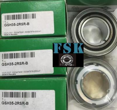 Chine Accessoires radiaux de machine textile de roulements à billes d'insertion de la qualité GSH35-2RSR-B de l'ALLEMAGNE à vendre