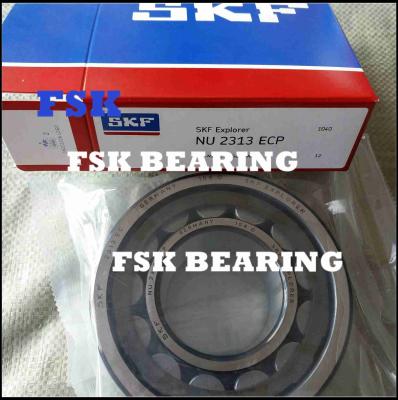 China NU 2313 ECP Single Row Cylindrical Roller Bearing For Air Compressor / Reducer Machine for sale