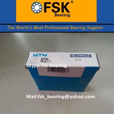 Chine Paliers de butée cylindrique de rouleau d'OEM avec la marque droite NU211 de la cannelure NTN à vendre