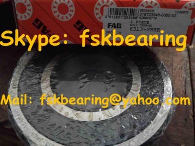 China 6313-2RSR FAG Ball Bearings with Lip Seals for Agricultural machinery for sale