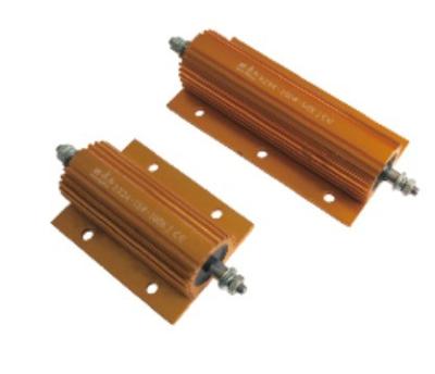 China Aluminum Housing VFD Spare Parts Wire Wound Recharge RX24 Resistor For 1.5kw Inverter for sale