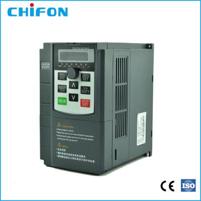 China 2hp Single Phase VFD Inverter 1.5 Kw 220v V/F Control Mode For Plastic Injection for sale