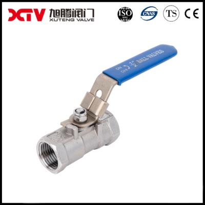 China Threaded Female Pn63 Bsp Connection Form 1PC 2PC 3PC Ball Valve with ISO Locking Device for sale