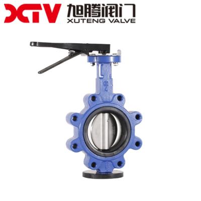 China EPDM/PTFE Soft Seal Flange Connection Butterfly Valve for Mid-Pressure Work Pressure for sale