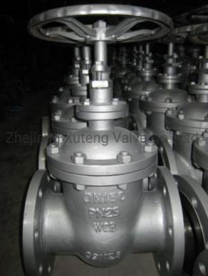 China ANSI Flanged Class600 Wcb A216 Steel Gate Valve with Wcb Body and Flanged Connection for sale