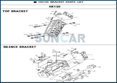 China Reparo hidráulico Kit For HK130 dos selos de D8691510 Hamer no martelo hidráulico à venda