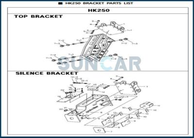 China Reparo hidráulico Kit Hammer Service Kit For HK250 dos selos do disjuntor DB691500 à venda