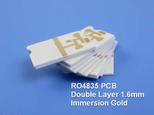 China Rogers 4835 PCB 1.524mm Double Layer Rogers RF PCB Board High Frequency for sale