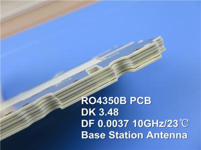 China 2 capas de PCB de alto rendimiento construidas en 30 mil RO4350B Substrato en venta