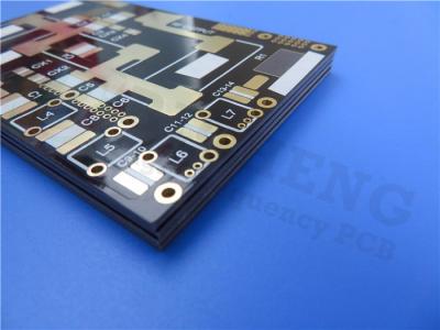 China Rogers RT/Duroid 5870 Raad 1.575mm van PCB van 62mil tweezijdige Hoge Frequentie Te koop