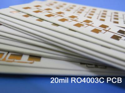 Китай 5 доска PCB Rogers RO4003C HDI слоя с золотом погружения продается
