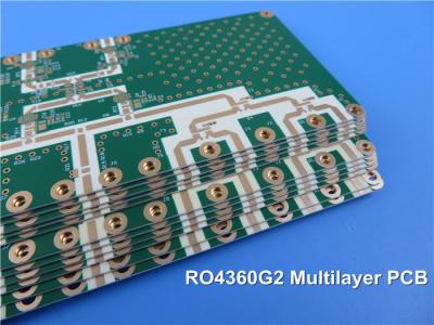 Китай Высокочастотная доска PCB 8mil RO4360G2 Rogers для небольших приемопередатчиков клетки продается