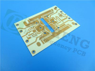 China Double Layer Rogers PCB Board 32.7mil RO4003C LoPro Reverse Treated Foil for sale