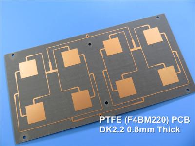 China F4B PCB Blog PTFE Based High Frequency Material 0.17mm 0.25mm 0.5mm 0.8mm 1.0mm for sale