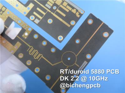 China 2 Layer High Frequency Circuit Board RT / Duroid 5880 ENIG PCB for sale