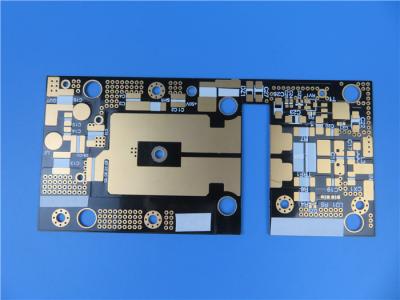 China 30mil RF-60TC 0.8mm Immersion Gold High Frequency PCB For GPS for sale