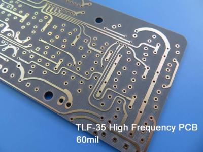 China Da placa Taconic Multilayer do PWB de TLF-35 400x500mm revestimento de superfície de cobre desencapado à venda