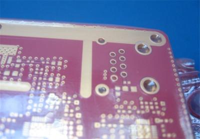 China Hybrid 10 Layer 1.7mm HDI PCB Board RO4350B and FR4 for sale