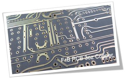 China High Frequency PCB Built On 1.5mm Dual Layer PTFE (Teflon) Heavy Copper Circuit Boards for sale